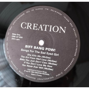 Biff Bang Pow! - Songs For The Sad Eyed Girl 1990 UK 1st Pressing Vinyl LP ***READY TO SHIP from Hong Kong***